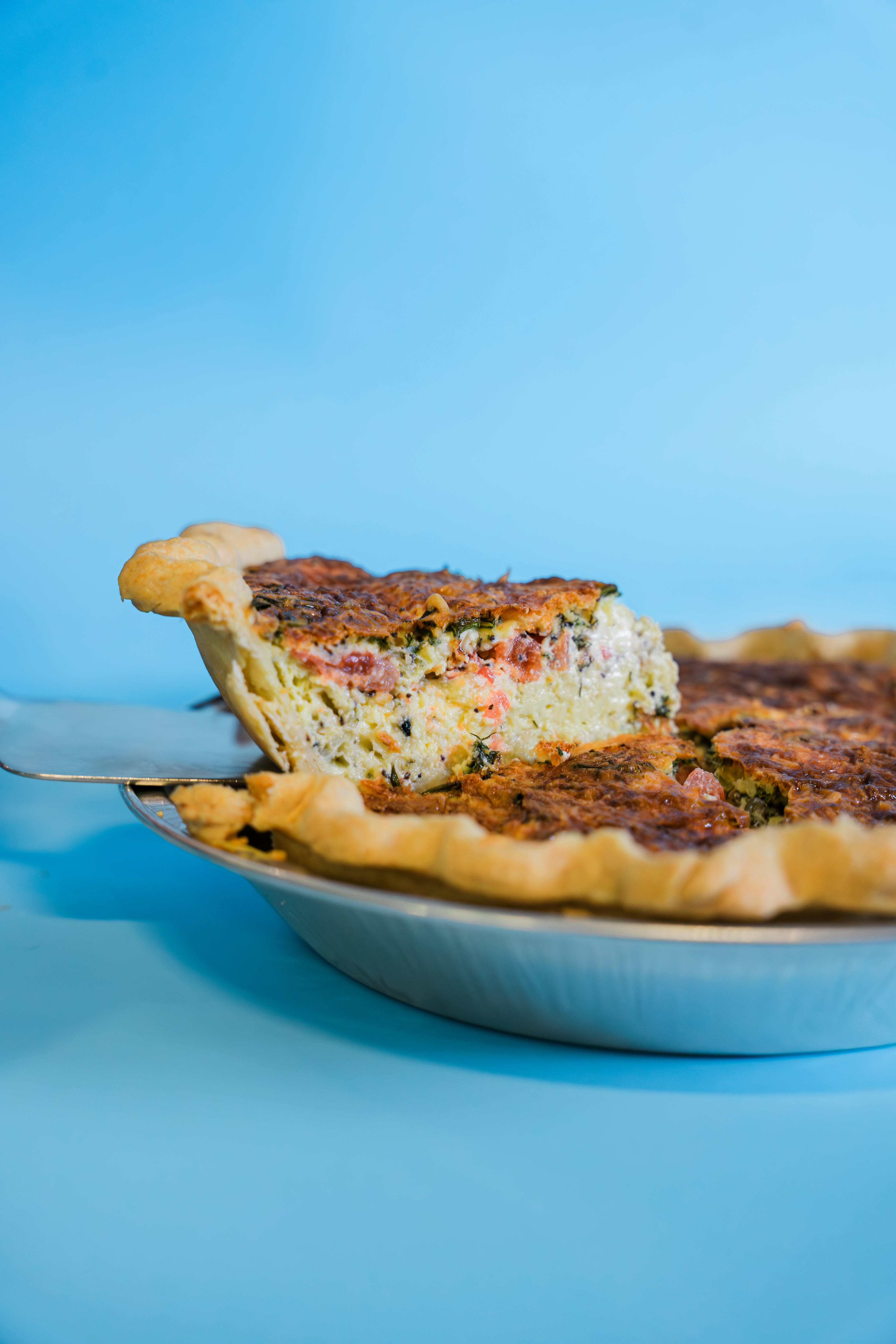 10" Smoked Salmon Quiche