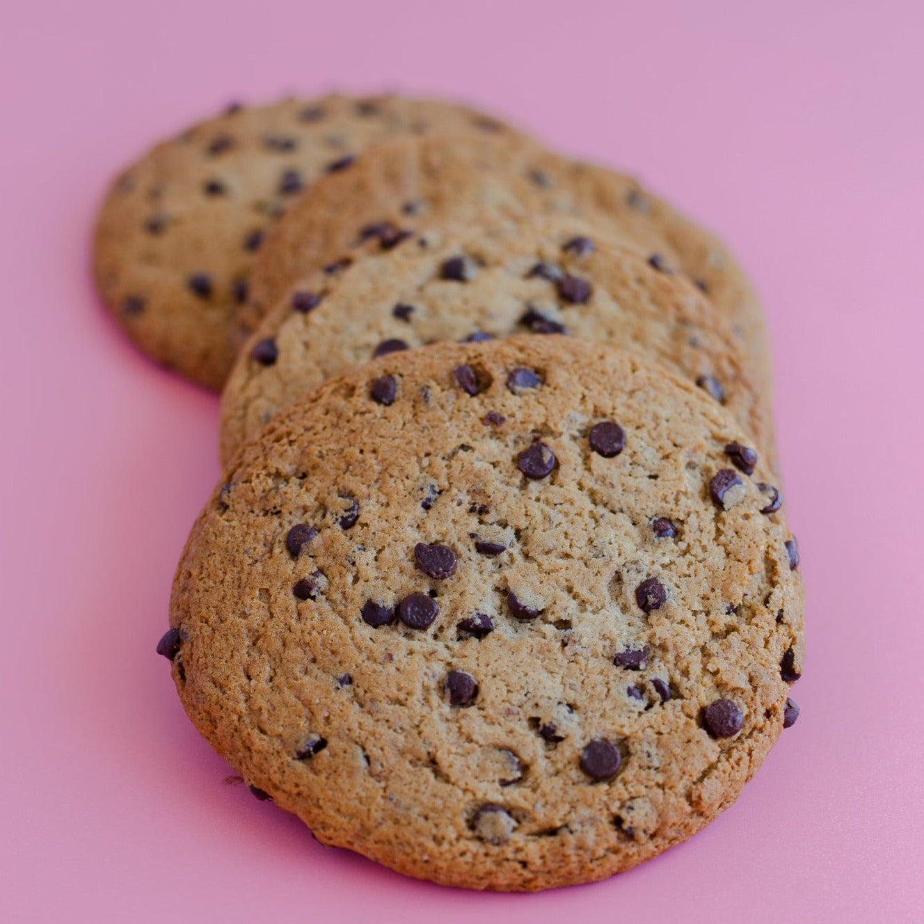 4pk Chocolate Chip Cookies (V)